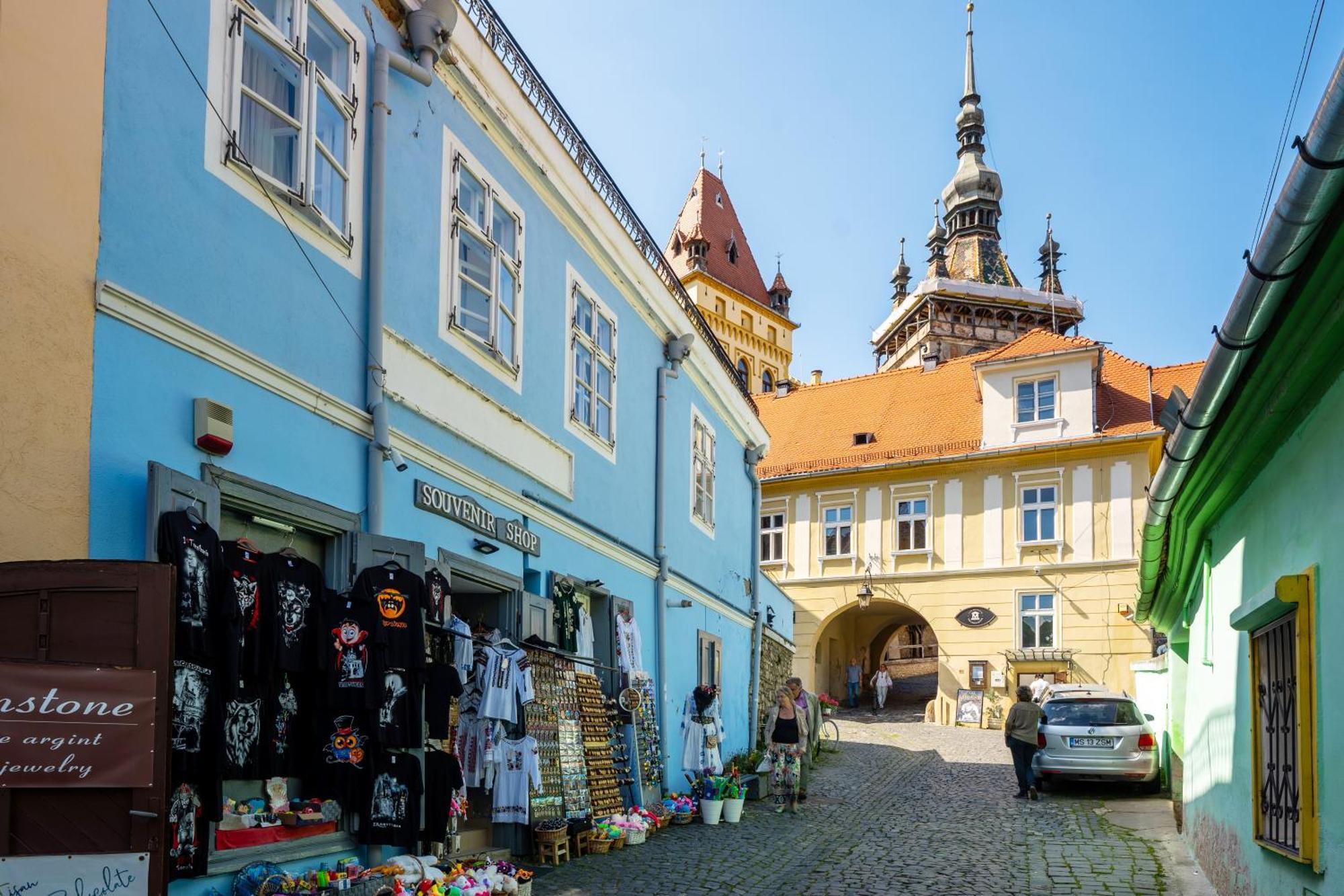 Blue House Citadel Sighisoara Apartment Exterior photo